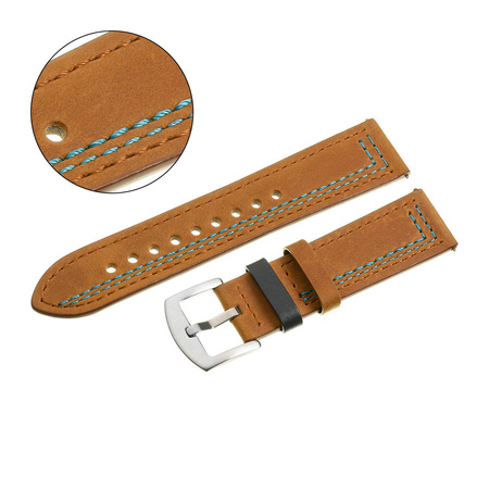 PACIFIC W73 - 3.19 - JASNY BRĄZ / BŁĘKITNA NIĆ - 20MM