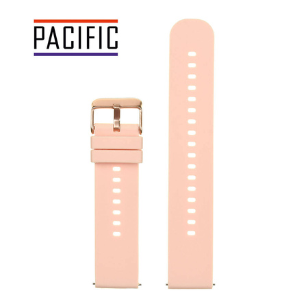 PASEK U27 - 14/RG - RÓŻOWY / RÓŻOWE ZŁOTO - 18mm