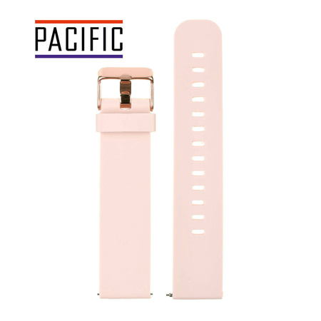 PASEK U15 - 13/RG - JASNY RÓŻOWY / RÓŻOWY ZŁOTY - 22MM