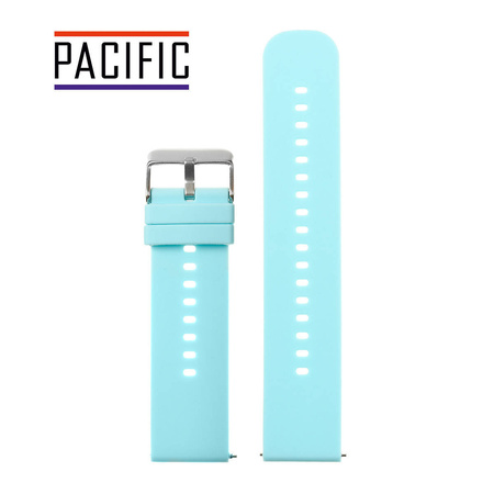 PASEK U27 - 19/SL - JASNY NIEBIESKI / SREBRNY - 18mm