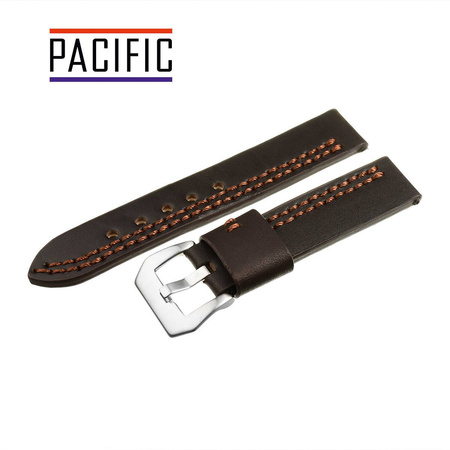 PACIFIC W119 - 2 - CIEMNY BRĄZ - 24MM