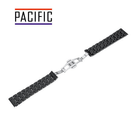 BRANSOLETA - SOLID ZAP. MOT. - MB 63 - 1 - CZARNY - 20mm