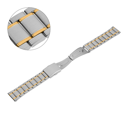 BRANSOLETA - STALOWA 316 - HQ MB 158 - 31/30 - 20MM