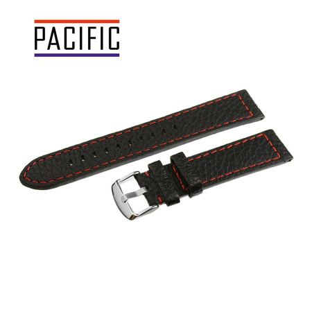 PACIFIC W45 - 1.6 - CZARNY / CZERWONA NIĆ - 22MM