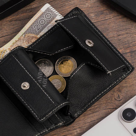 PORTFEL AP 98-110 BLACK 2 / WHITE