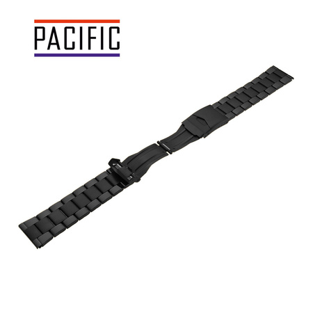 BRANSOLETA - TYTAN - MT 92 - 1 - CZARNY - 22mm