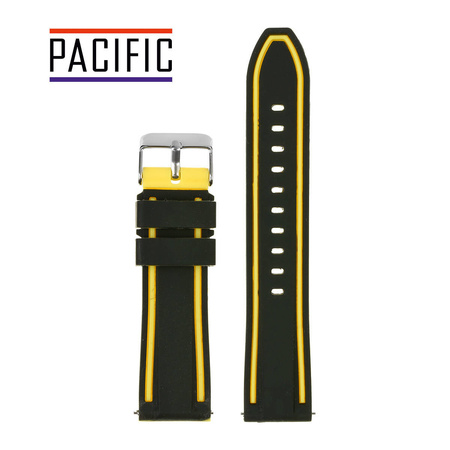 PASEK U14 - 1.10 - CZARNY / ZÓŁTY - 24MM