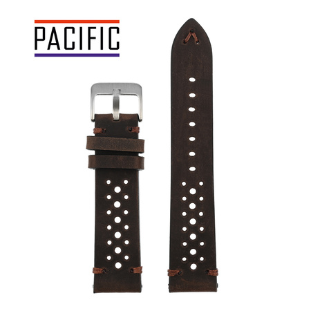 PACIFIC W28 - 2 - CIEMNY BRĄZ - 22MM