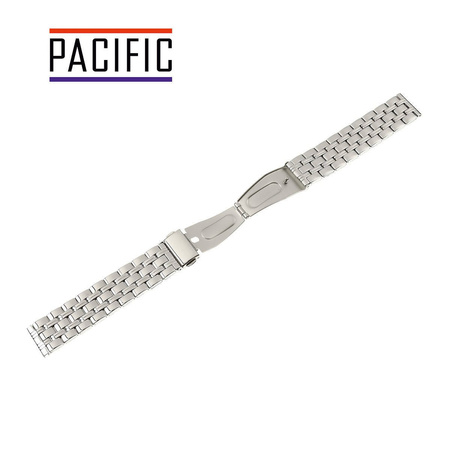 BRANSOLETA STALOWA SLIM - MODEL 45 - 31 - SREBRNY - 20mm