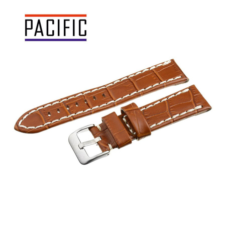 PACIFIC W49 - 3.22 - JASNY BRĄZ / BIAŁA NIĆ - 24MM