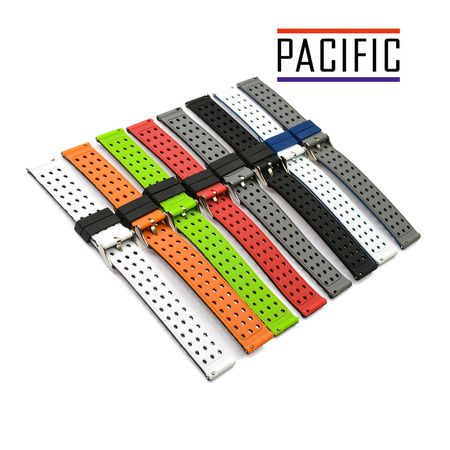 PASEK U12 - 5.7 - GRANATOWY / CIEMNY SZARY - 22MM