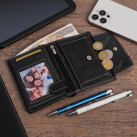 PORTFEL AP 98-112 BLACK 2 / WHITE