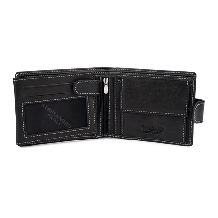 PORTFEL AP 98-143 BLACK 2 / WHITE