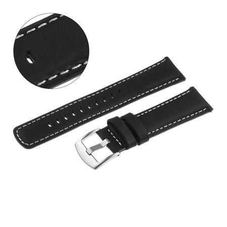 PACIFIC W66L - 1.22 - CZARNY / BIAŁA NIĆ - 22MM