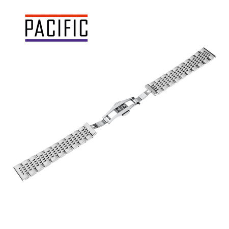 BRANSOLETA - SOLID ZAP. MOT. - MB 64 - 31 - SREBRNY - 16mm