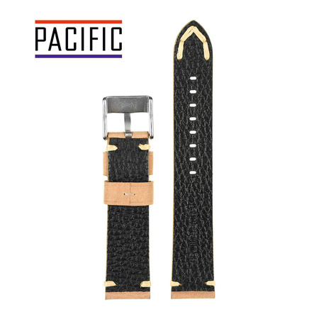 PACIFIC W93 - 3.17 - JASNY BRĄZ / BEŻOWA NIĆ - 22MM