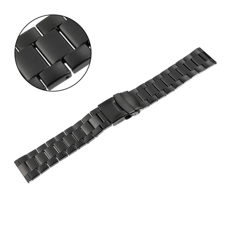 BRANSOLETA SEMI SOLID - MODEL 72 - IP CZARNA