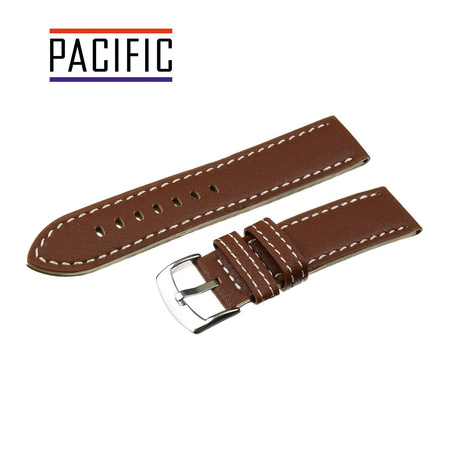 PACIFIC W22 - 3.22 - JASNY BRĄZ / BIAŁA NIĆ - 24MM