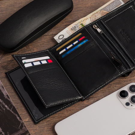 PORTFEL AP 98-111 BLACK 2 / WHITE