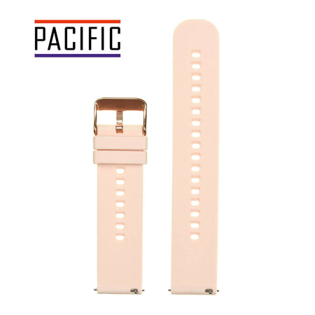 PASEK U27 - 13/RG - JASNY RÓŻ / RÓŻOWE ZŁOTO - 18mm