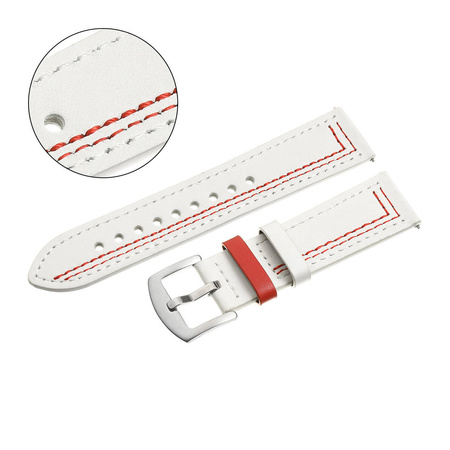 PACIFIC W73 - 22.6 - BIAŁY / CZERWONA NIĆ - 20MM