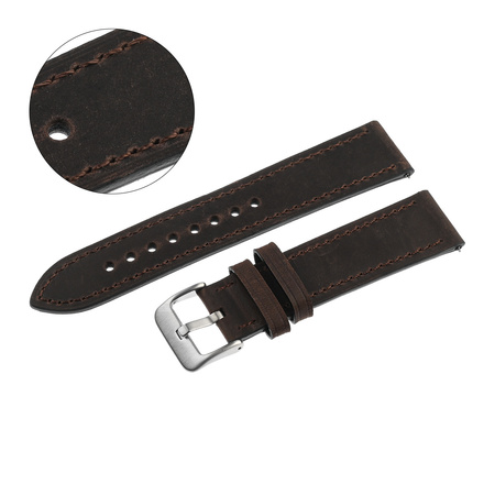 PACIFIC W43 - 2 - CIEMNY BRĄZ - 22MM