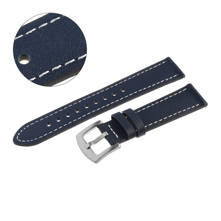 PACIFIC W81 - 5.22 - GRANATOWY / BIAŁA NIĆ - 22MM