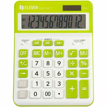 KALKULATOR ELEVEN CDC120WH-GN