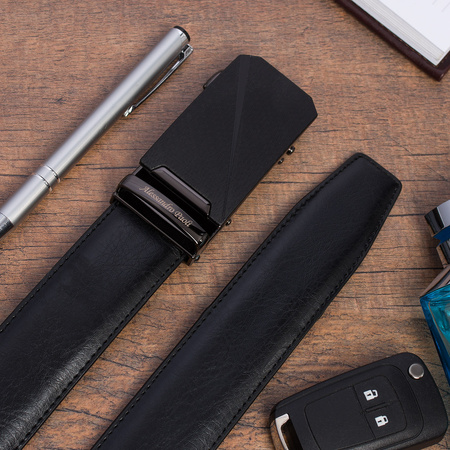 PASEK DO SPODNI AP 01-001 BLACK - PAKIET 5 SZTUK