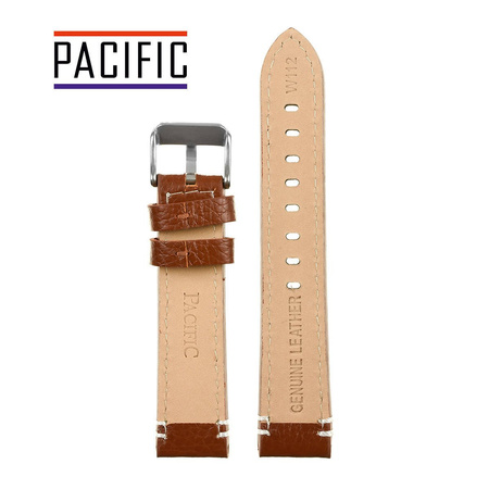 PACIFIC W112 - 3.22 - JASNY BRĄZ / BIAŁA NIĆ - 24mm