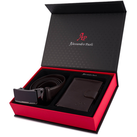 KOMPLET ALESSANDRO - 111 - DARK BROWN