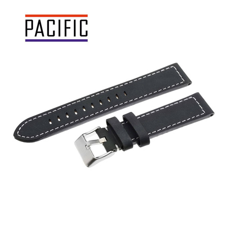 PACIFIC W25 - 7.22 - CIEMNY SZARY / BIAŁA NIĆ - 20MM