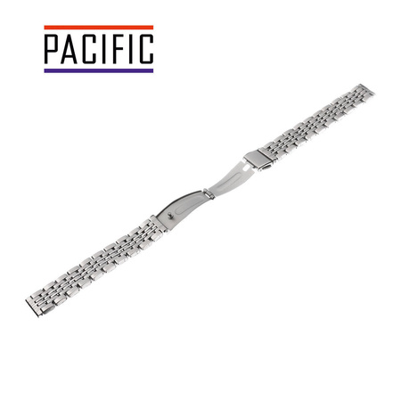 BRANSOLETA STALOWA SLIM - MODEL 44 - 31 - SREBRNY - 16mm