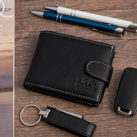 PORTFEL AP 98-102 BLACK 1 / WHITE