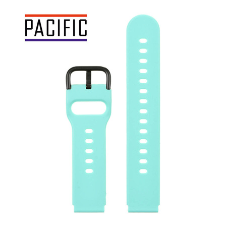 PASEK U01 - 20/B - MIĘTOWY / CZARNY - 22MM