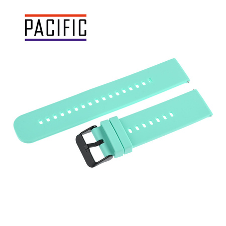 PASEK U27 - 20/BL - MIĘTOWY / CZARNY - 22mm