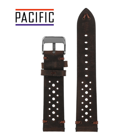 PACIFIC W28 - 2 - CIEMNY BRĄZ - 22MM