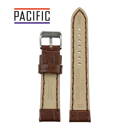 PACIFIC W49 - 2 - CIEMNY BRĄZ - 22MM