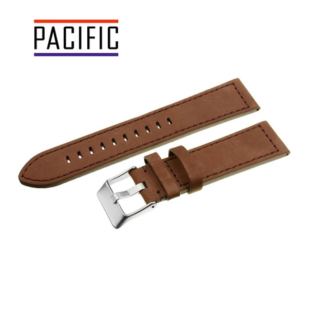 PACIFIC W25 - 2 - CIEMNY BRĄZ - 24MM