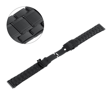 BRANSOLETA - SEMI SOLID - MB 77 - 1 - CZARNY - 20mm