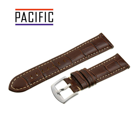 PACIFIC W59 - 8.22 - POŚREDNI BRĄZ / BIAŁA NIĆ - 22mm