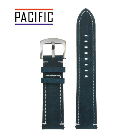 PACIFIC W72 - 5.22 - GRANATOWY / BIAŁA NIĆ - 22MM