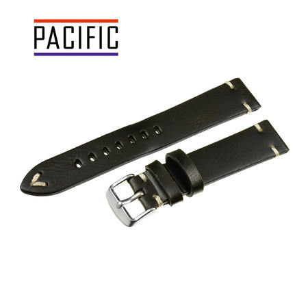 PACIFIC W18 - 27.22 - CIEMNY ZIELONY / BIAŁA NIĆ - 22MM