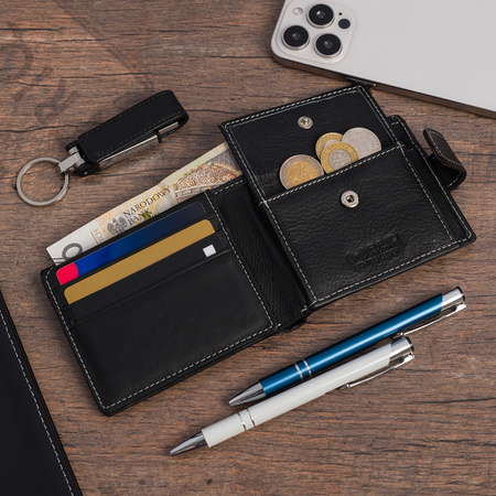 PORTFEL AP 98-106 BLACK 2 / WHITE