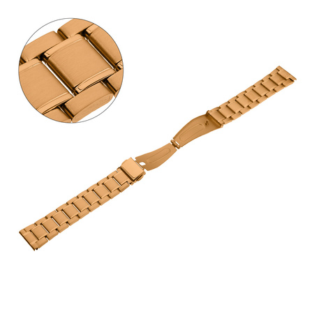 BRANSOLETA - STALOWA 316 - HQ MB 156 - 33 - 18MM