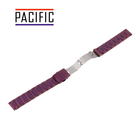 BRANSOLETA - SOLID - MB 05 - 18 - FIOLETOWY - 14mm