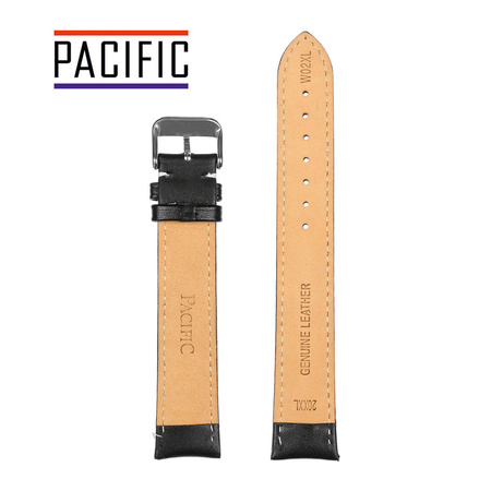 PACIFIC W02XL - 1.22 - CZARNY / BIAŁA NIĆ - 22MM