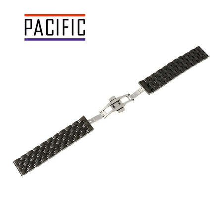 BRANSOLETA - SOLID ZAP. MOT. - MB 52 - 1 - CZARNY - 18mm