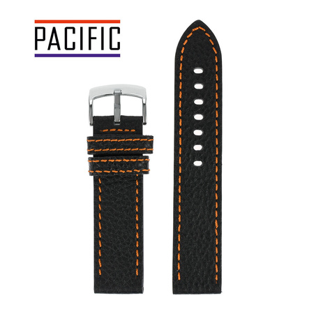 PACIFIC W22 - 1.12 - CZARNY / POMARAŃCZOWA NIĆ - 24MM