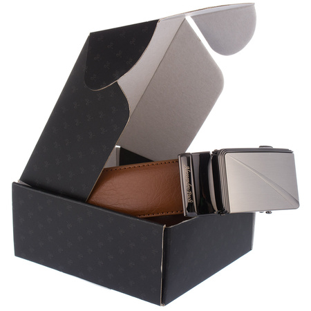 PASEK DO SPODNI AP 01-008 LIGHT BROWN - PAKIET 5 SZTUK